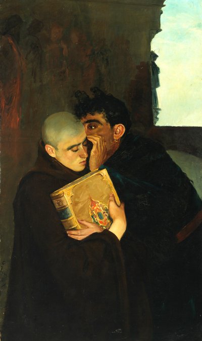 The Spider in the Cloister, 1881 by Calcedonio Reina