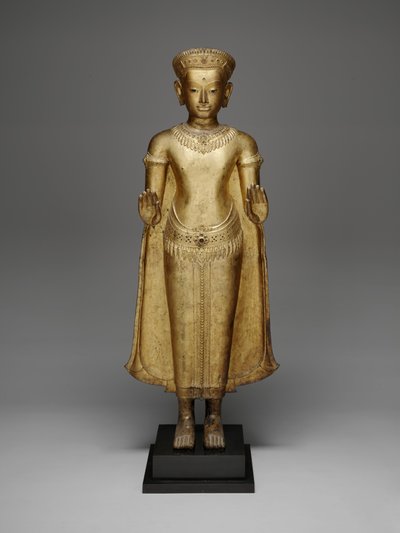 Buddha Sakyamuni, c.13th century by Cambodian