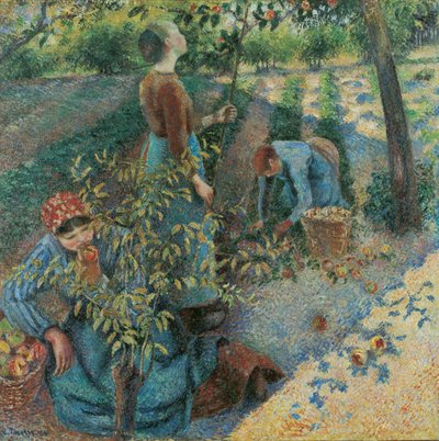 Apple Picking by Camille Jacob Pissarro