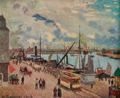Outer Harbour of Le Havre, 1903 by Camille Jacob Pissarro