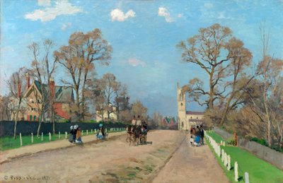 The Avenue, Sydenham by Camille Jacob Pissarro