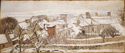 The Four Seasons: Winter by Camille Jacob Pissarro
