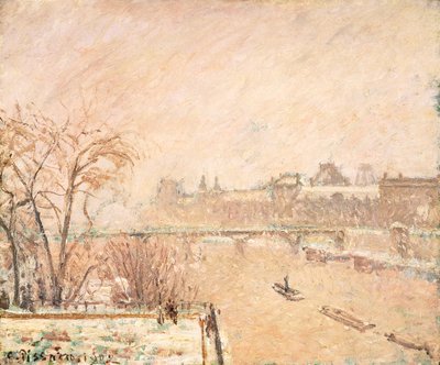 The Seine from the Pont-Neuf by Camille Jacob Pissarro