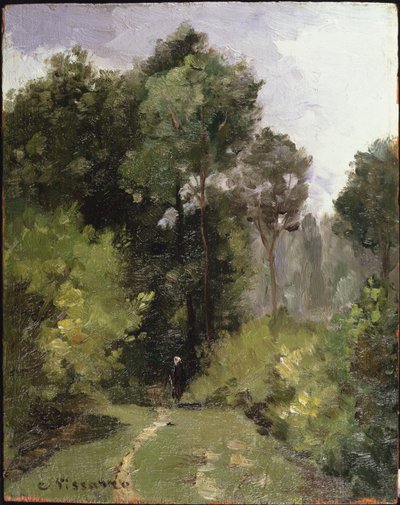 Under the Trees by Camille Jacob Pissarro