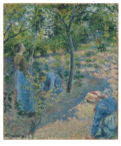 Apple Picking by Camille Jacob Pissarro