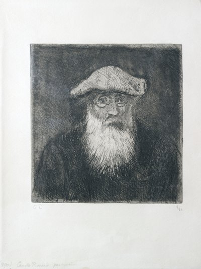 Camille Pissarro, Self-Portrait by Camille Pissarro
