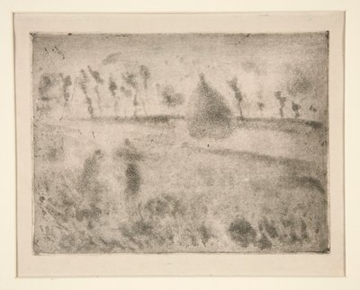 Rain Effect by Camille Pissarro