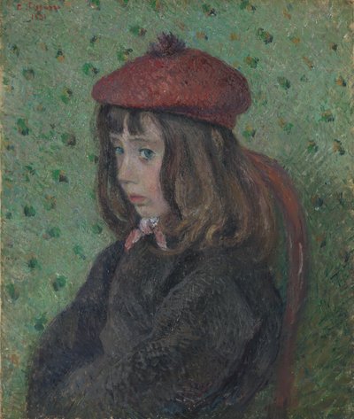 Felix Pissarro with Red Beret by Camille Jacob Pissarro