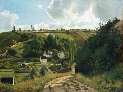 Jalais Hill, Pontoise by Camille Pissarro