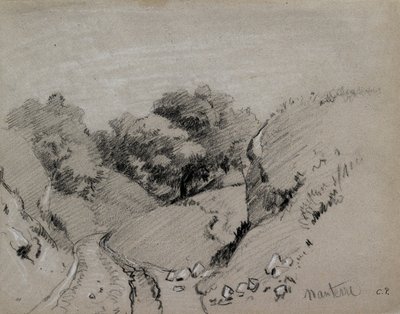 Nanterre, c1860 by Camille Pissarro