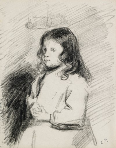 Portrait of Ludovic-Rodo Pissarro, 1878-1952, c1883-1884 by Camille Pissarro