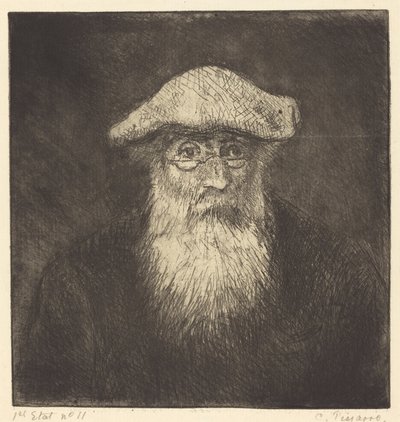 Self-Portrait (Camille Pissarro) by Camille Pissarro