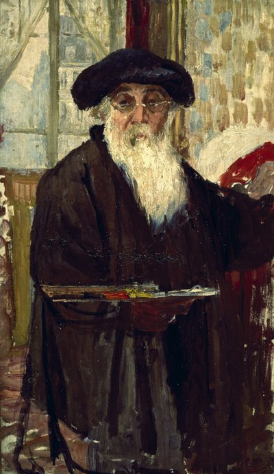 Self Portrait, c.1898 by Camille Jacob Pissarro