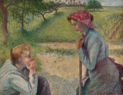 The Chatterer by Camille Jacob Pissarro