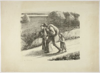 The Vagabonds by Camille Pissarro