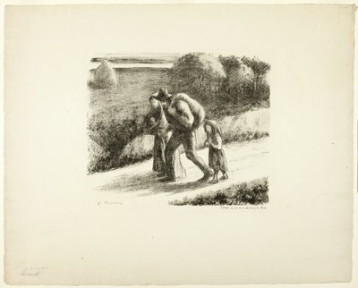 The Vagabonds by Camille Pissarro