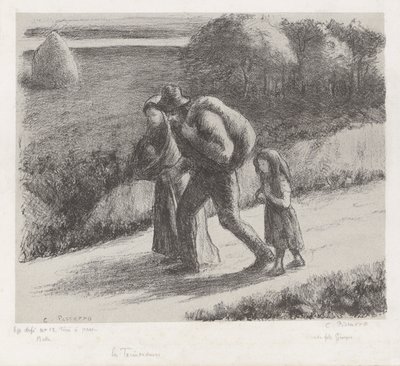 The Vagabonds by Camille Pissarro