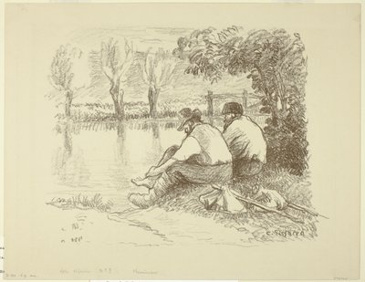 Tramps by Camille Pissarro
