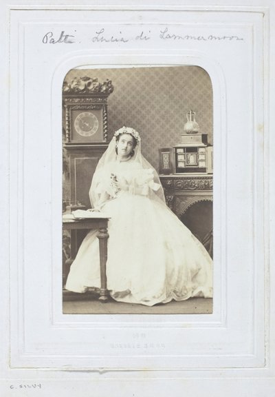 Adelina Patti, 1860-69 by Camille Silvy
