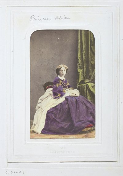 Princess Alice, 1860-69 by Camille Silvy