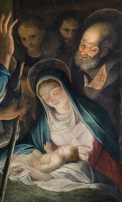 Nativity (detail) by Camillo Procaccini