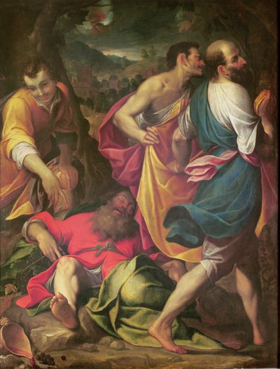 The Drunkenness of Noah by Camillo Procaccini
