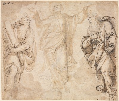 The Transfiguration (recto) by Camillo Procaccini