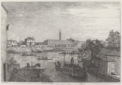 Ale Porte del Dolo, c. 1735-1746 by Canaletto