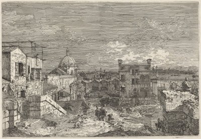 Imaginary View of Venice, 1741 by Canaletto