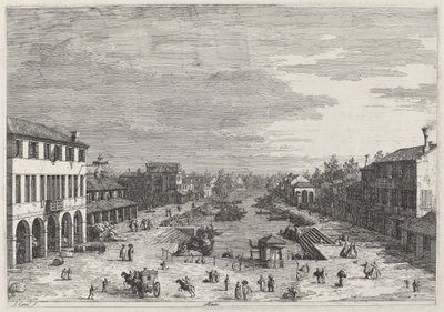Mestre by Canaletto