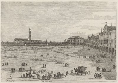 Pra della Valle by Canaletto