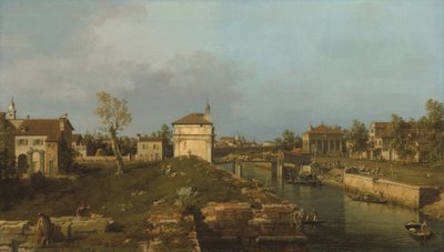 The Porta Portello, Padua by Canaletto