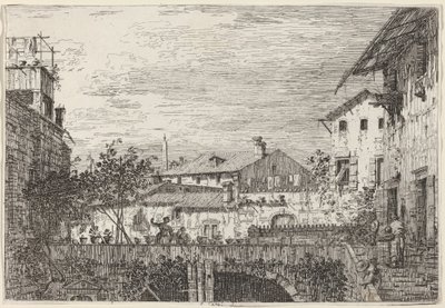 The Terrace by Canaletto