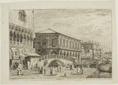 Le Preson. V., from Vedute by Canaletto