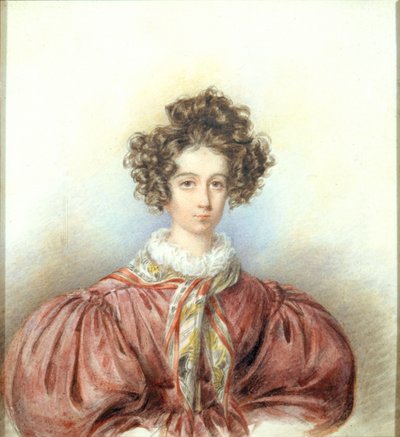 Portrait of George Sand by Candide Blaize
