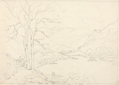 At Rydal Lake, 8 February 1836 by Capt. Thomas Hastings