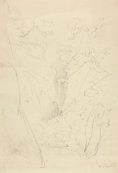 At Shanklin, Isle of Wight by Capt. Thomas Hastings