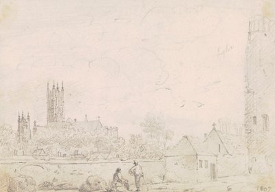 Canterbury Cathedral by Capt. Thomas Hastings