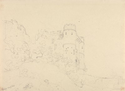 Carisbrooke Castle, 9 May 1826 by Capt. Thomas Hastings
