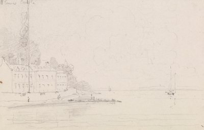 Cowes Castle, Isle of Wight by Capt. Thomas Hastings