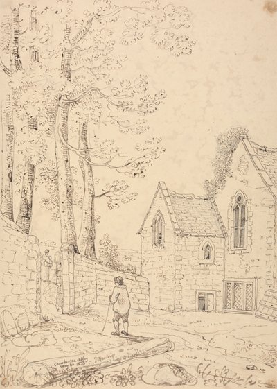 Crewkerne Abbey, 24 May 1833 by Capt. Thomas Hastings