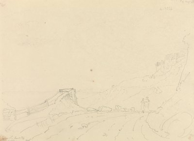 Near Blackgang Chine, 19 August 1826 by Capt. Thomas Hastings