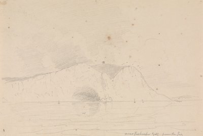 Near Freshwater Gate from the Sea by Capt. Thomas Hastings