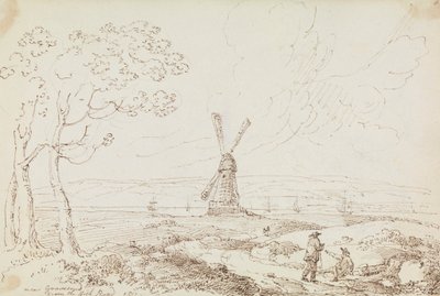 Near Gravesend from the High Road by Capt. Thomas Hastings
