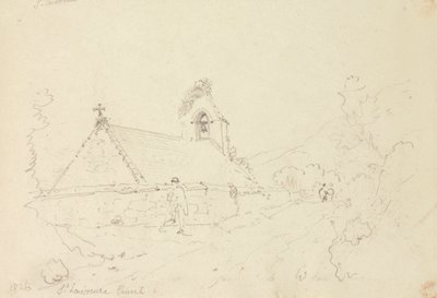 Saint Lawrence Church, Isle of Wight by Capt. Thomas Hastings