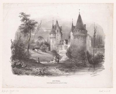 Castle by Carel Christiaan Antony Last