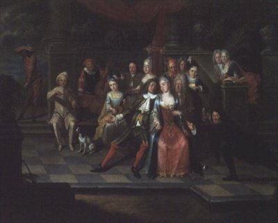 Carnival Scene by Carel Jacob Crec