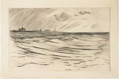 Marine-Surf by Carel Nicolaas Storm van 