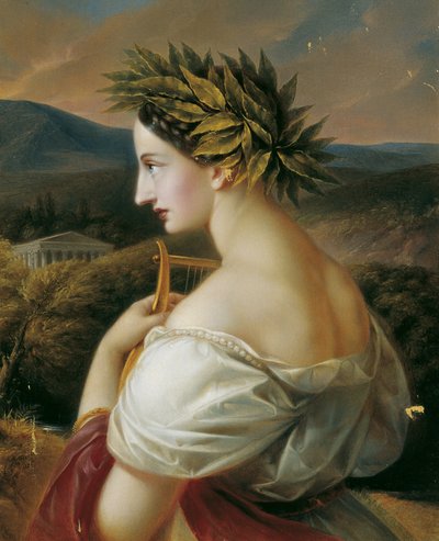Sappho by Carl Agricola