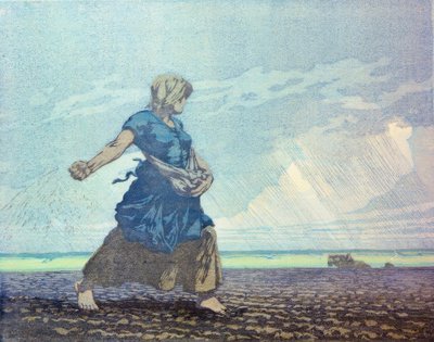 Sowing Woman by Carl Alexander Brendel